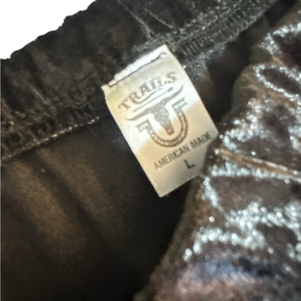 Trails black Velvet Flared bell bottoms - Picture 5 of 5